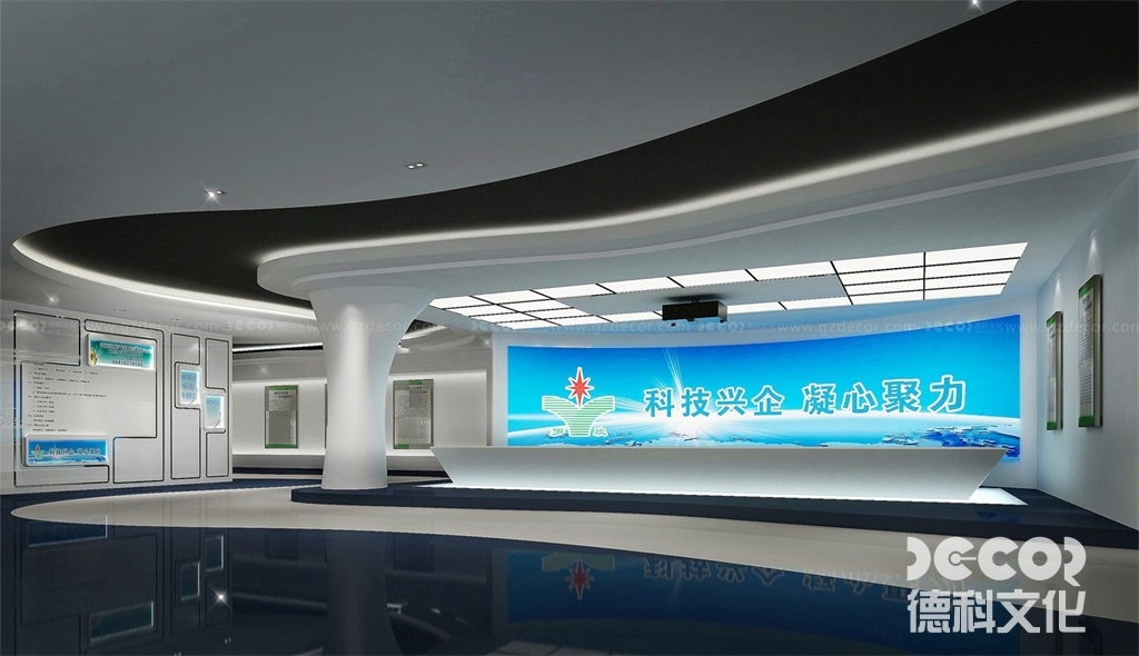 中醫藥展覽廳設計中的展品信息如何呈現給觀眾？