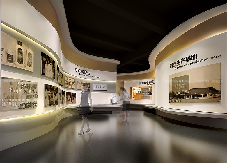 光影在企業(yè)展廳設(shè)計(jì)中的多維演繹